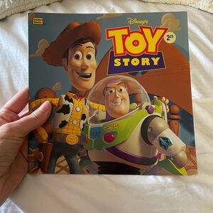 Vintage 90s golden look books Toy Story special edition book